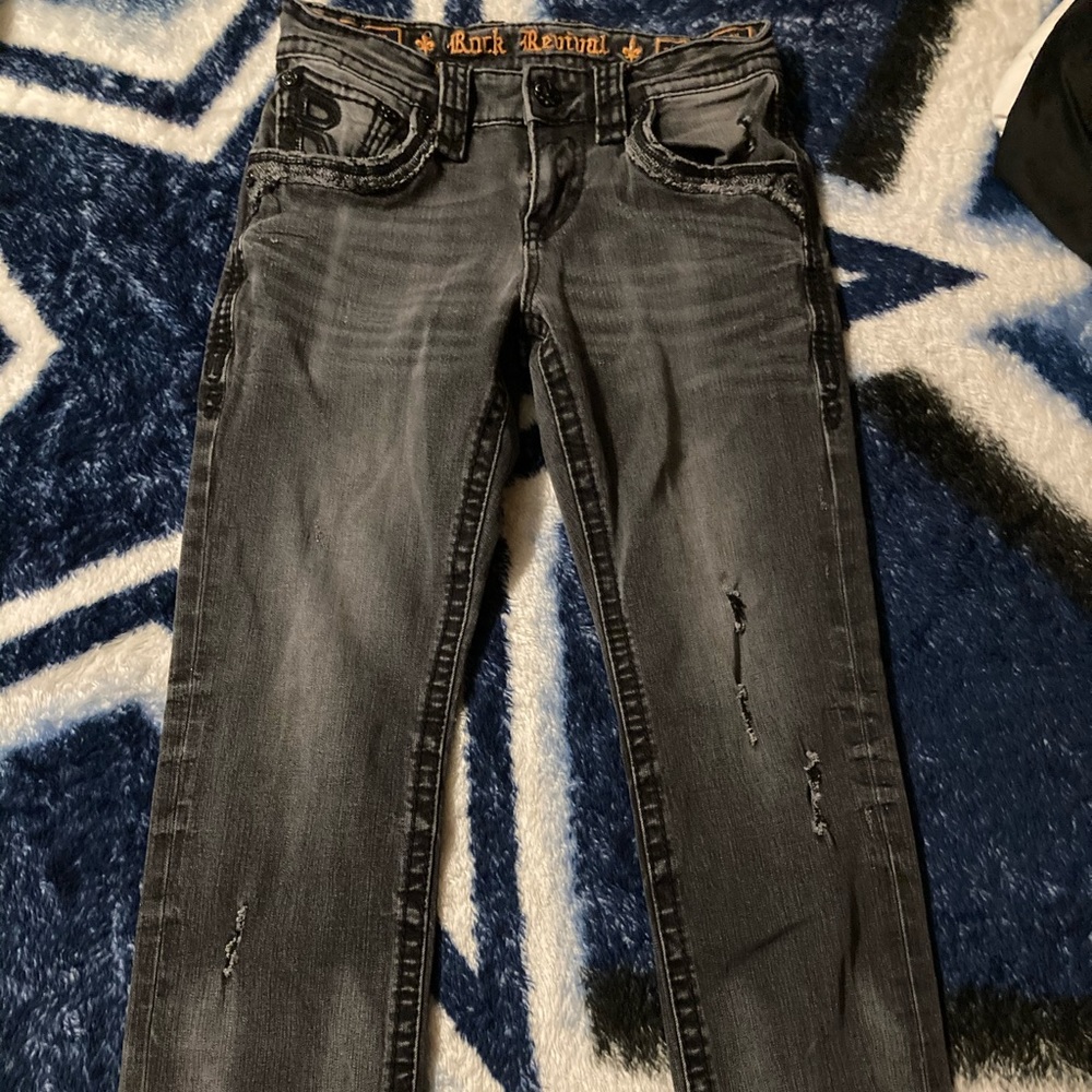 Rock Revivals Slim Straight Jeans